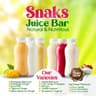 Snaks Juice Bar logo